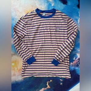 Odd Future Striped Multicolor Long Sleeve T-Shirt